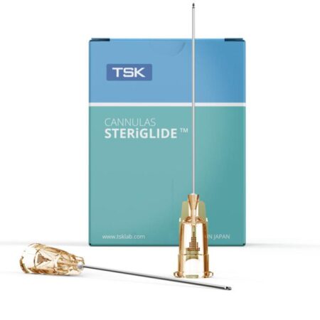 TSK Cannulas Steriglide 25G x 38mm (Box of 20)