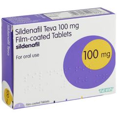 Sildenafil 100mg tablets (4)