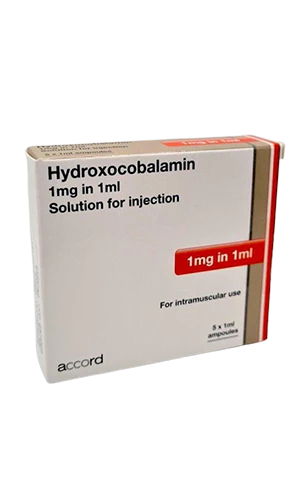 Hydroxocobalamin (B12) 1mg/1ml ampoules (1)