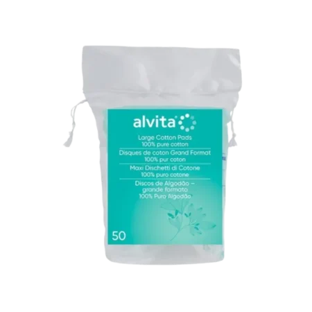 Alvita Large Cotton Wool Pads (x50)
